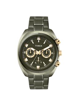 Timex - Men Green Round Dial Analog Watch -TWEG28201 (M)