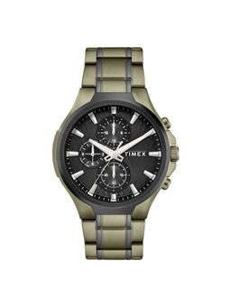 Timex - Men Black Round Dial Analog Watch -TWEG28302 (M)