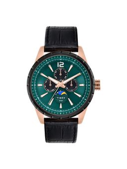 Timex - Men Green Round Dial Analog Watch -TWEG28500 (M)