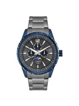 Timex - Men Grey Round Dial Analog Watch -TWEG28502 (M)