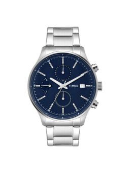 Timex - Men Navy Blue Round Dial Analog Watch -TWEG29303 (M)