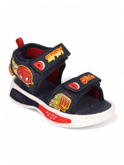 Lil Lollipop - Unisex Sandals With Velcro Closing - Navy Blue