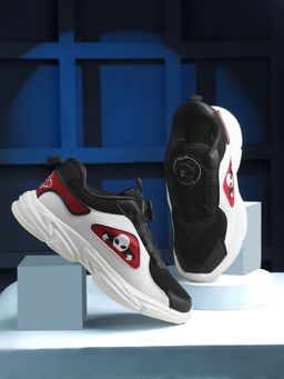 LIBERTY - Leap7x CRISTFER1E Sports Walking Shoes for Kids with EVA Sole - Black