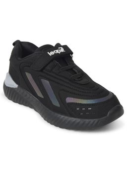 LIBERTY - Leap7x NITKID-10 Sports Walking Shoes for Kids with EVA Sole - Black