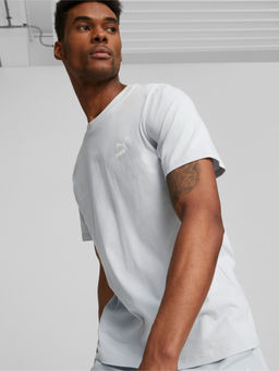 Puma - Classics Small Logo Mens Gray T-shirt