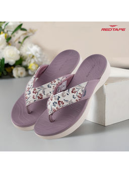 Red Tape - Lavender Wovens Thomes Flip Flop