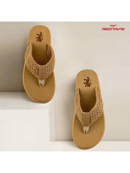 Red Tape - Beige Mens Eva Comfort Flip Flop