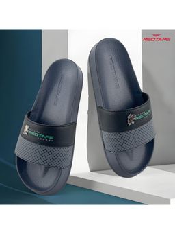 Red Tape - Grey Mens Eva Comfort Sliders