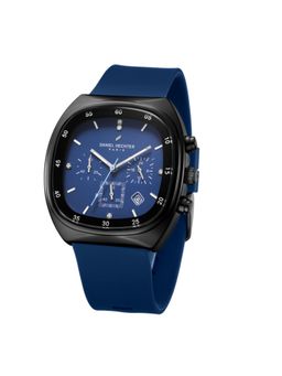 Daniel Hechter - Men Silicone Blue Dial Analog Watch - DHM1001 (M)
