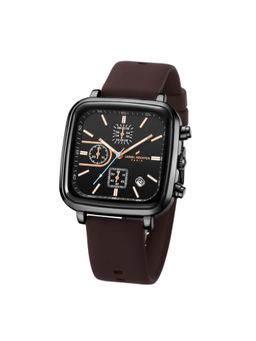 Daniel Hechter - Men Silicone Black Dial Analog Watch - DHM1002 (M)