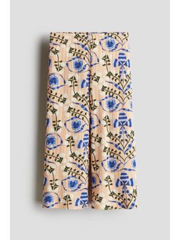 H&M - Girls Multi-Color Pointelle Jersey Trousers