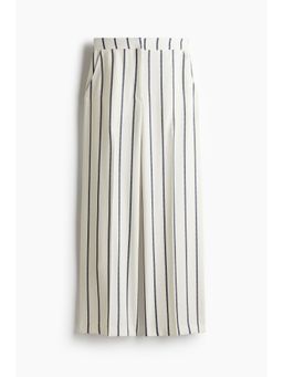 H&M - Women White Wide Trousers