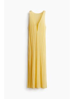 H&M - Women White Rib-Knit Beach Dress