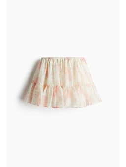 H&M - Women Multi-Color Flounced Mini Skirt