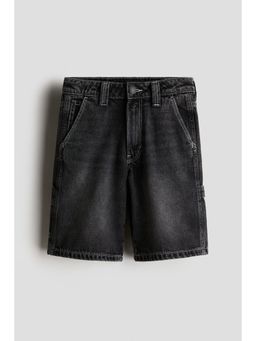 H&M - Boys Grey Loose-Fit Carpenter Shorts
