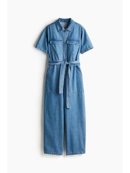 H&M - Women Blue Denim Boiler Suit