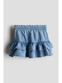 H&M - Girls Blue Tie Denim Skirt