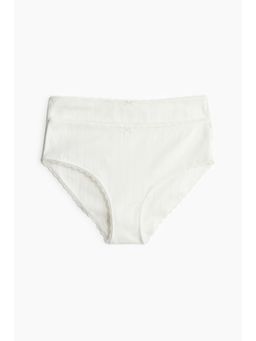 H&M - Women 2-Pack Pointelle Hipster Briefs