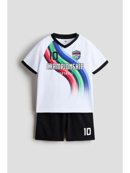 H&M - Unisex Black Football Set
