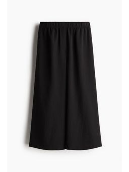 H&M - Women Black Wide Culottes