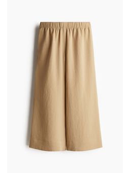 H&M - Women Beige Wide Culottes
