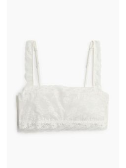 H&M - Women White Soft Lace Bra