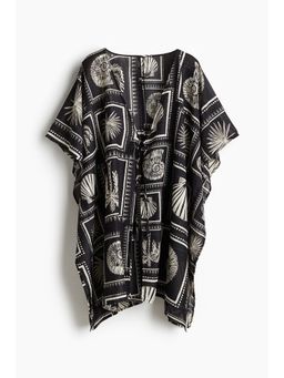 H&M - Women Black Beach Kaftan