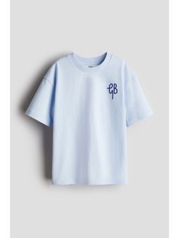 H&M - Boys Blue Printed T-Shirt