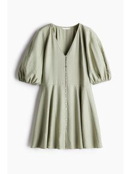 H&M - Girls Blue Flared-Skirt Dress