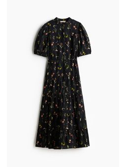 H&M - Women Black Long Cotton Dress
