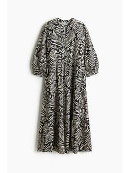 H&M - Women Black Tie Midi Dress