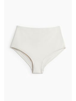 H&M - Women White High Waist Bikini Bottoms