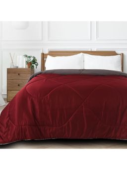 Saral Home - Microfiber Reversible AC Comforter Blanket for Double Bed Ultra Soft & Dual Colour