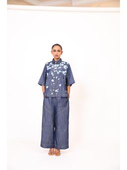 Bani Khurana - Rose In Motion Shirt with Pant