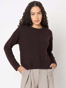 VERO MODA - Purple Regular Sweater