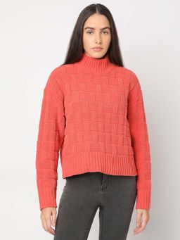 VERO MODA - Coral High Neck Sweater