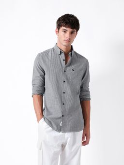 The Bear House - Mens Casual Shirts - Grey