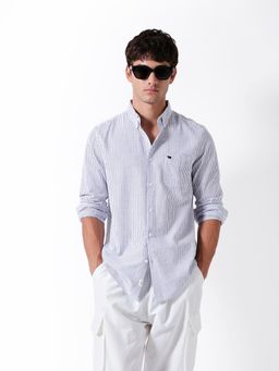 The Bear House - Mens Casual Shirts - Grey