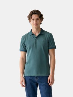 The Bear House - Mens Casual Polo T Shirt - Green