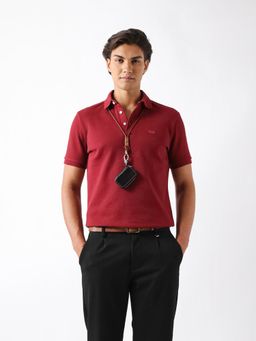 The Bear House - Mens Casual T Shirt - Maroon