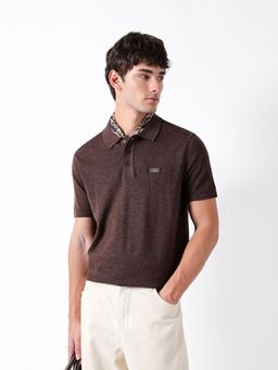 The Bear House - Mens Casual Polo T Shirt - Brown