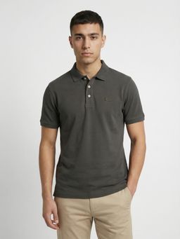 The Bear House - Mens Casual Polo T Shirt - Olive