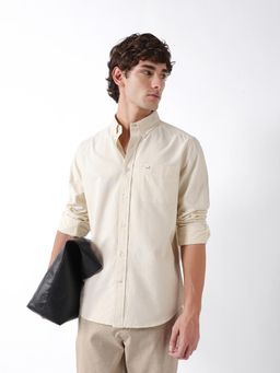 The Bear House - Mens Casual Shirts - Yellow