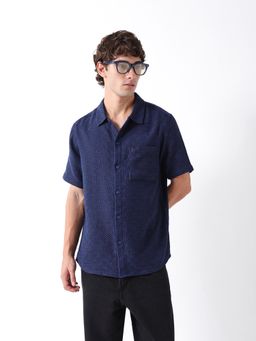 The Bear House - Mens Casual Shirts - Blue