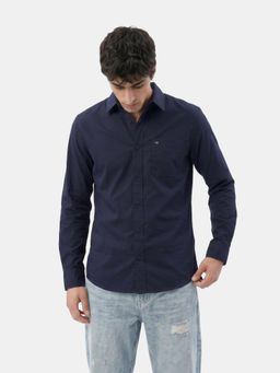 The Bear House - Mens Casual Shirts - Blue