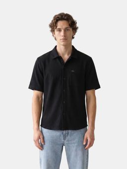 The Bear House - Mens Casual Shirts - Black