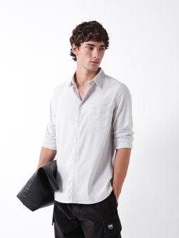 The Bear House - Mens Casual Shirts - Grey