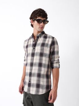 The Bear House - Mens Casual Shirts - Grey