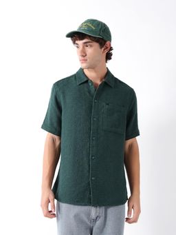 The Bear House - Mens Casual Shirts - Green