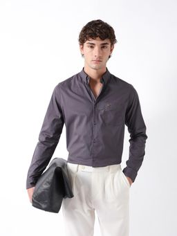 The Bear House - Mens Casual Shirts - Grey